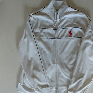 White Polo sweatshirt